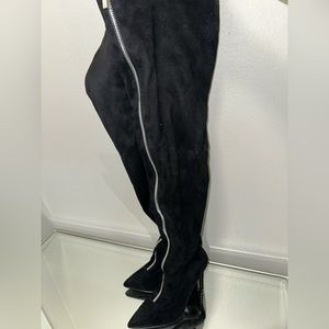 Never worn thigh high boots